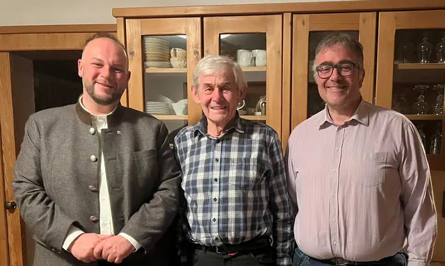 Hermann Waldhart feierte seine 85er. | Foto: Gemeinde