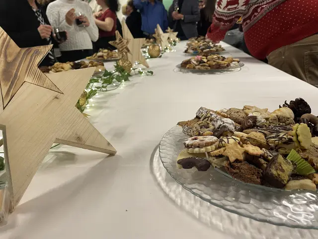 In der Pause gab es Kekse. | Foto: MeinBezirk/Helmut Riedl