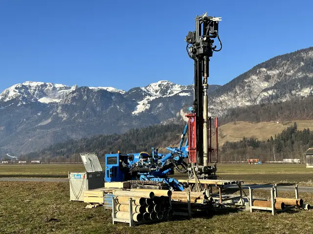 Erkundungsbohrungen zu Jahresanfang 2025 in Radfeld und Kundl.  | Foto: Wasserverband Hochwasserschutz Unteres Unterinntal