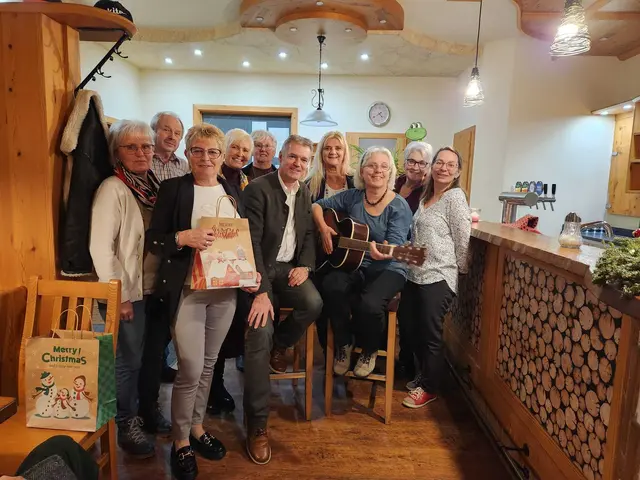 Leopoldine Poindl, Gerda Wanischek, Robert Feldmann, Inge Spiegl, Sandra Dworak, Walter Wanitschek, Sonja Feldmann, Martina Blaha, Hilde Juricka und Christa Simon. | Foto: NÖ Senioren