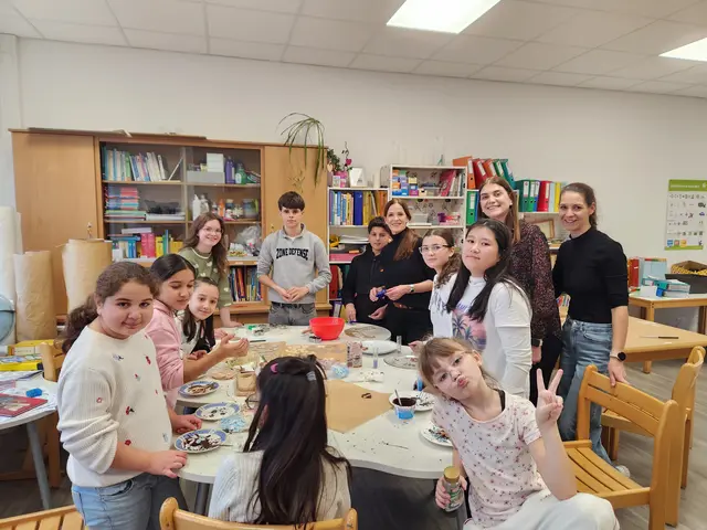 Im Lerncafé wurde gebacken.  | Foto: Lerncafé