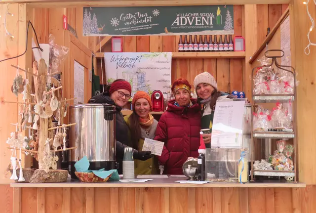 Das Wohnprojekt Villach war beim Sozialadvent. | Foto: Wohnprojekt Villach