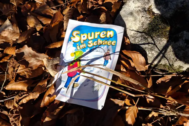 ....leider keine Schnee, aber ein lieber Fund mit einer bezaubernden Geschichte.