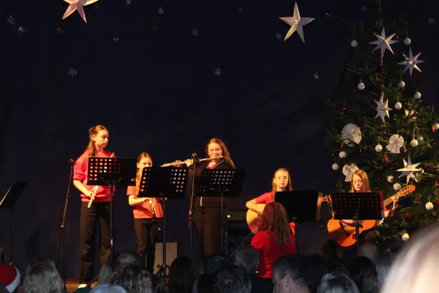 Adventkonzert der Musikmittelschule Saxen am 18. Dezember 2025 | Foto: MeinBezirk Perg/Köck