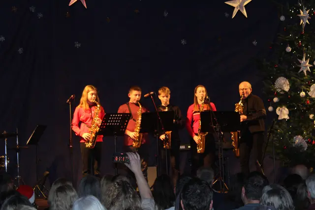 Adventkonzert der Musikmittelschule Saxen am 18. Dezember 2025 | Foto: MeinBezirk Perg/Köck