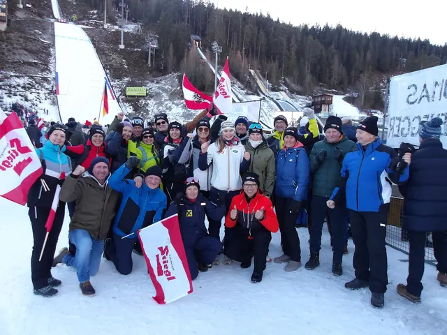 Kathi Gruber wurde in Ramsau sehr lautstark von ihren  Fans ihrer Heimatgemeinde Feldkirchen/D. angefeuert. | Foto: Herbert Schöttl