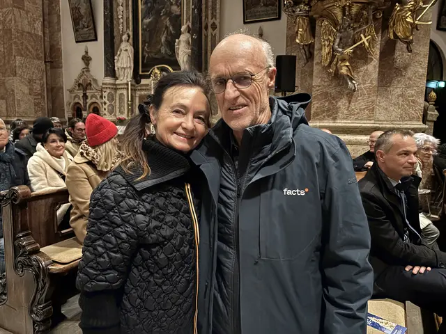 Auch Toni Innauer mit Gemahlin Marlene ließen sich den Abend nicht entgehen. | Foto: MeinBezirk/René Rebeiz