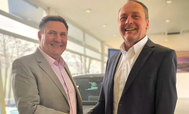 Mario Donner und Wolfgang Regenfelder von Eisner Auto.  | Foto: KK