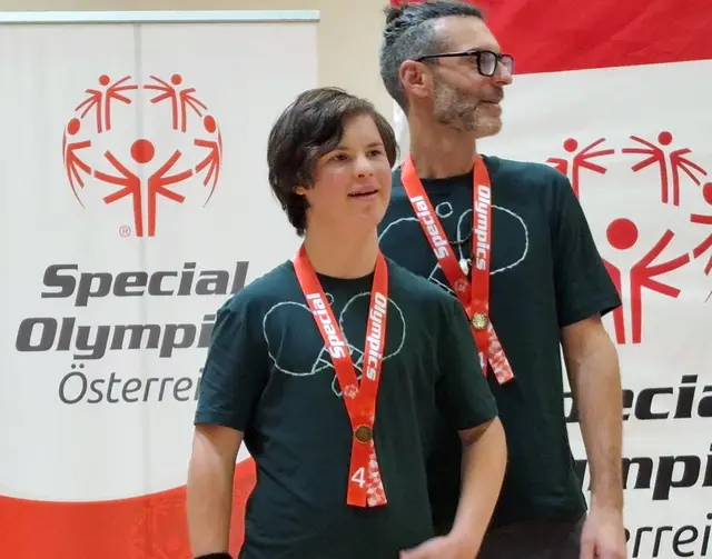 Moritz Krems landete mit seinem Unified-Doppel-Partner und Vater Simon am fantastischen vierten Platz. | Foto: zVg