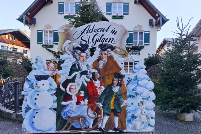 Eine kleine Runde durch den Adventmarkt.