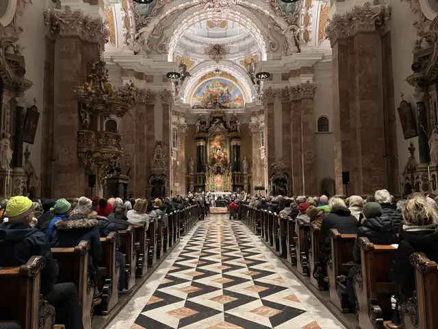 Volles Haus im Dom St. Jakob: Das Benefizkonzert „Weihnachten in den Bergen“ sorgte für eine stimmungsvolle Einstimmung auf das Weihnachtsfest. | Foto: MeinBezirk/René Rebeiz