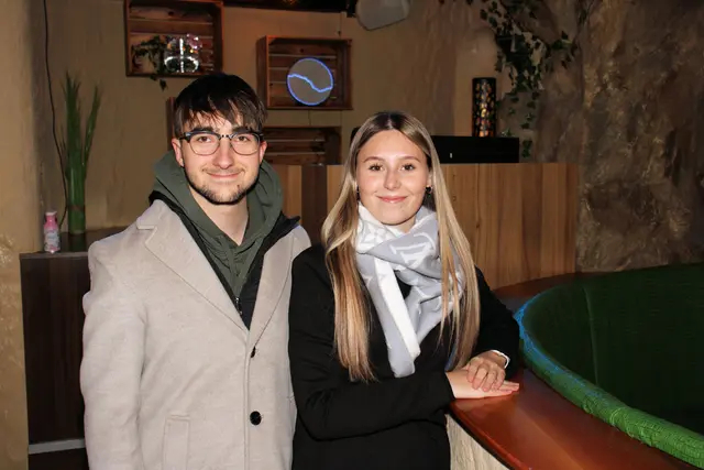 Das junge Unternehmerduo Lukas Muhri und Selina Ofner | Foto: Cescutti