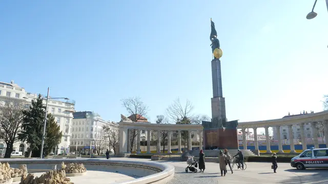 Die Kommunikation mit Russland beschränkt sich rund um das Denkmal auf einen sachlichen Informationsaustausch. (Archiv) | Foto: Johannes Reiterits/MeinBezirk