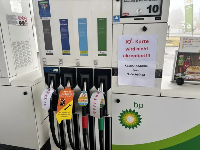 Wer bei der BP-Tankstelle in Rohrbach-Berg (ehemals Shell) tanken möchte, wird es schwer haben.  | Foto: MeinBezirk/Schütz