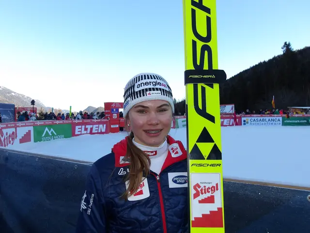 War happy mit ihrem vierten Platz am ersten Tag in Ramsau/D. | Foto: Herbert Schöttl