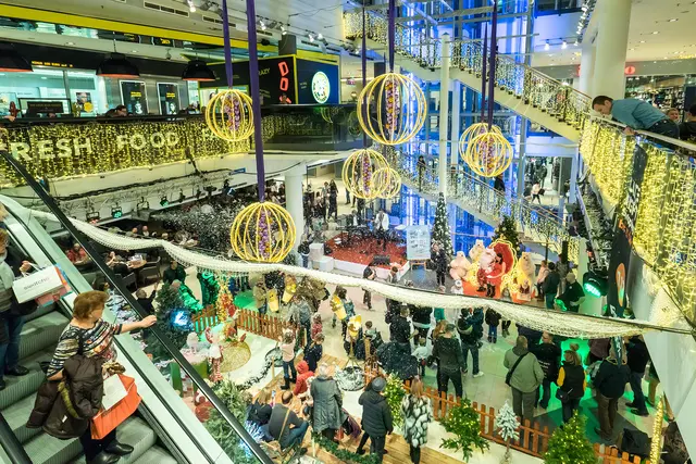 Viel Betrieb herrscht in der Vorweihnachtszeit in der SCS. | Foto: Rubikon