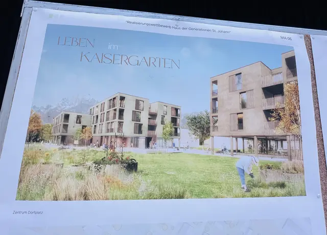 Das Haus der Generationen ist ein Großprojekt. | Foto: Nikolaus Kogler