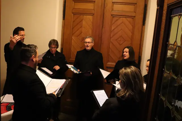 Mit "Ave Maria Stella" eröffnete 4Christmas sein Programm | Foto: Gerhard Langmann