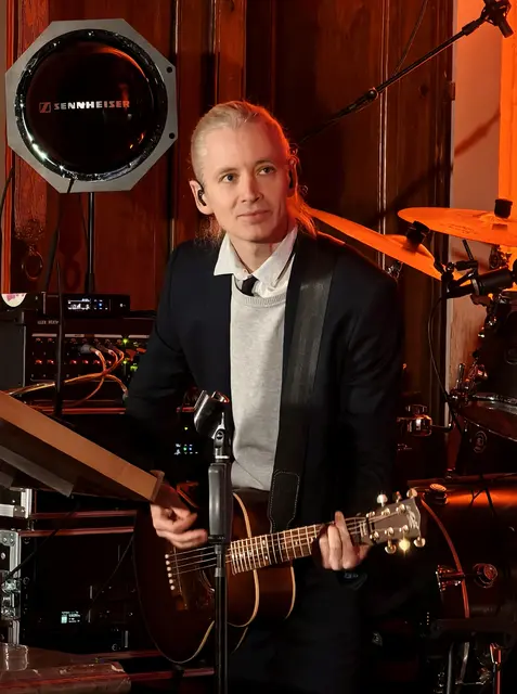 An der Gitarre Bern Wagner. | Foto: Christian Nowotny