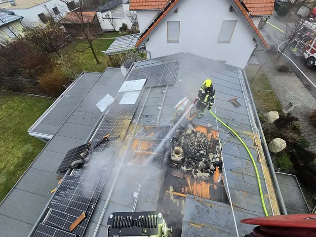 Einsatz Kaminbrand in Weiden am See | Foto: Freiwillige Feuerwehr Weiden am See