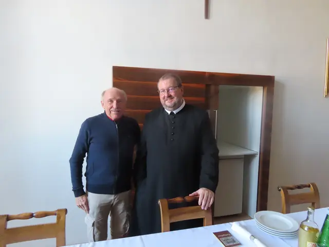 Ein herzlicher Empfang durch Pater Gerwig Romierer. Für mich war uns ist "Pater Gerwig Romierer" die Kraftquelle des Benediktinerstiftes St. Lambrecht.