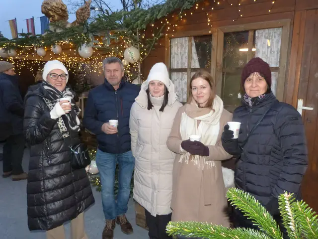 Der vierte Advent wurde feierlich am Oberpullendorf Hauptplatz zelebriert! | Foto: Vanessa Wittmann