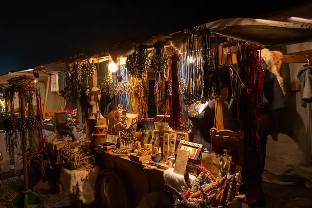 Am Stand von Mary Dell' Agnese wurden verschiedenste Produkte angeboten. | Foto: MeinBezirk/Freya Essler