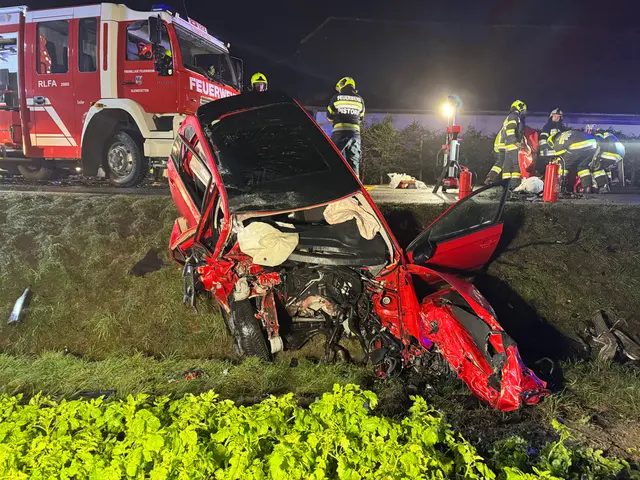 Folgenschwer endete ein Unfall am Sonntag in Pistorf, eine großräumige Umleitung musste eingerichtet werden. | Foto: FF Pistorf