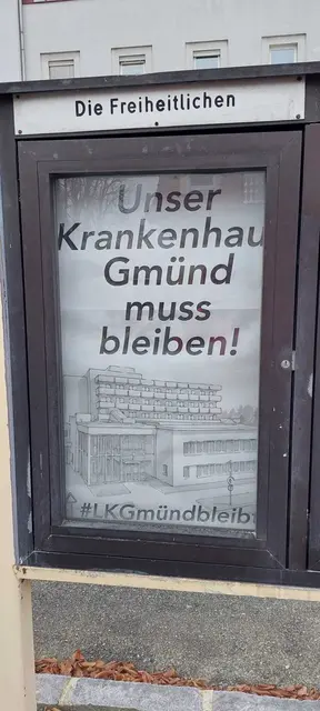 Die Grünen kritisieren, dass sich die FPÖ lokal für die Beibehaltung des Gmünder Spitals einsetzt, aber auf Landesebene der Schließung zustimmt. | Foto: Die Grünen NÖ