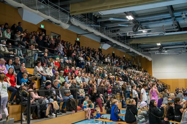 Das Schautturnen des KTV 1862 lockte wieder viele Besucherinnen und Besucher in die Sporthalle in Viktring. | Foto: MeinBezirk/Freya Essler