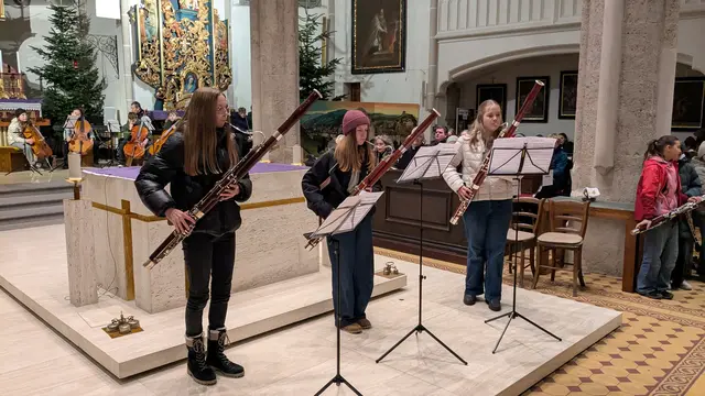 Fagott-Trio, Ltg. Jennifer Yarce-Guzman | Foto: Musik- und Kunstschule Waidhofen/Ybbstal