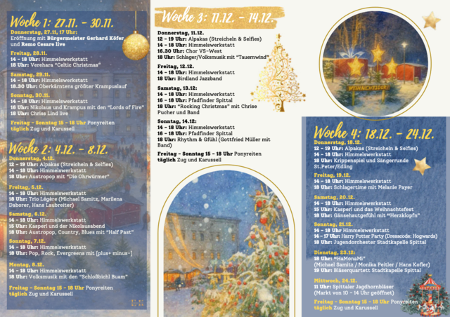 Teil 2 des Weihnachts- und Silvesterprogramms | Foto: Privat