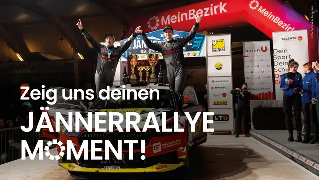 Zeig uns deinen Jännerrallye-Moment und sichere dir cooles Jännerrallye-Merch. | Foto: Dominik Autengruber