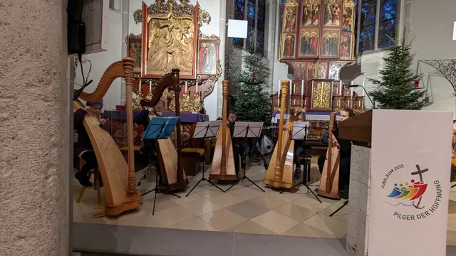  Waidhofner Harfenensemble, Ltg. Zsófia Kiss | Foto: Musik- und Kunstschule Waidhofen/Ybbstal