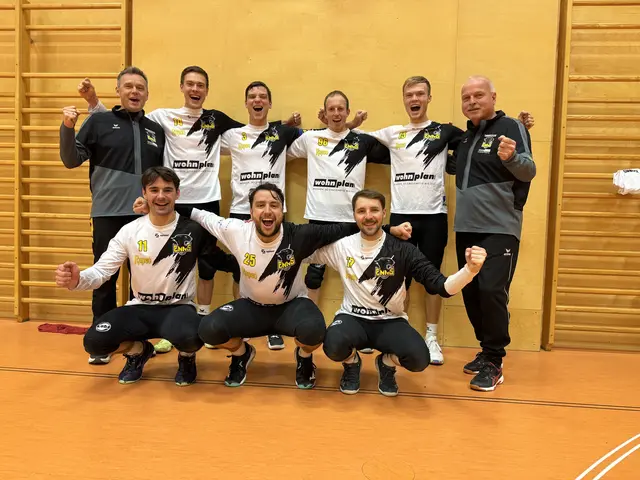Das Ennser Faustball-Team verabschiedet sich auf Tabellenplatz 3 in die Weihnachtspause. | Foto: TV Enns