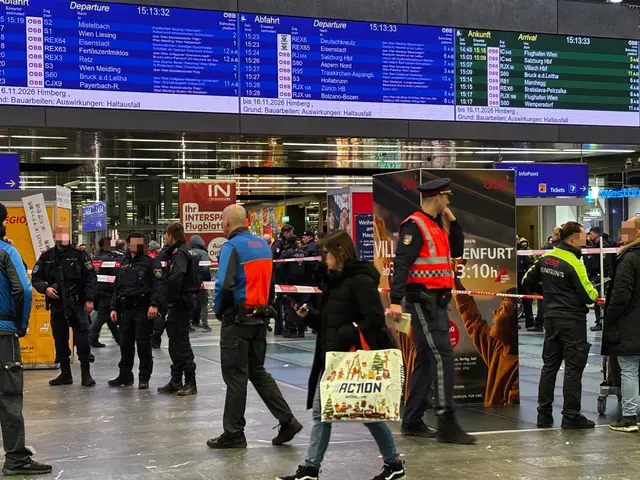 Im Gebäude des Wiener Hauptbahnhofs kam es am Montagnachmittag zu einer Messerattacke mitten im Hauptgebäude. | Foto: z.V.g.