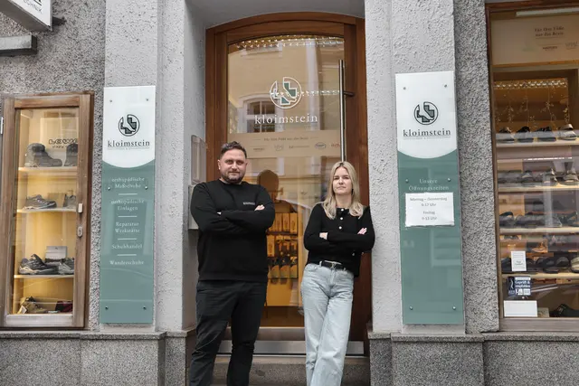 Im Schuhgeschäft an der Urfahraner Hauptstraße gibt es nicht nur persönliche und kompetente Beratung, sondern auch Qualitätsschuhe. | Foto: Reischl