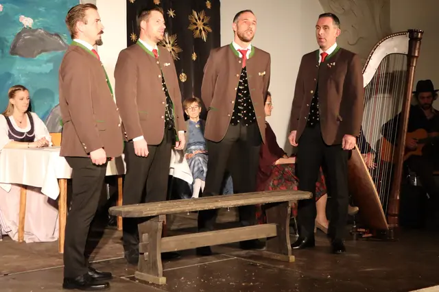 Das Zlaner Quartett brachte kärntnerisches Esprit nach Stainz | Foto: Gerhard Langmann