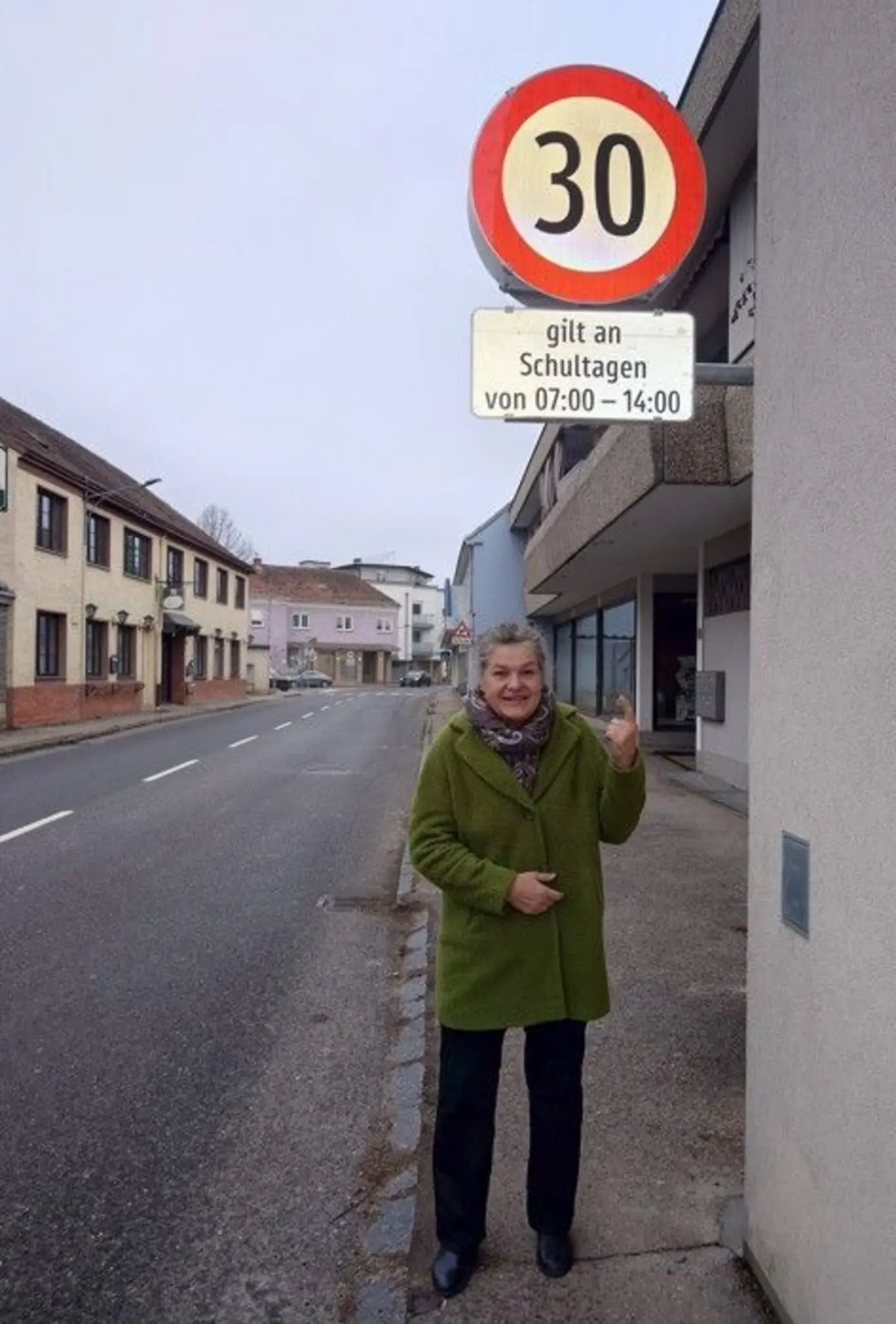 Market town of Atzenbrugg: New 30 km/h speed limit on the B43 in ...