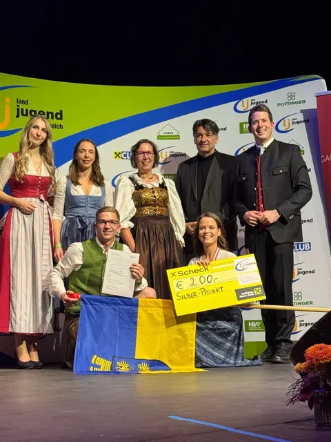 Gehören zu den Besten: Die Landjugend Ybbs-St. Martin erhielt Silber für ihr Projekt im Kindergarten. | Foto: Landjugend Ybbs-St. Martin