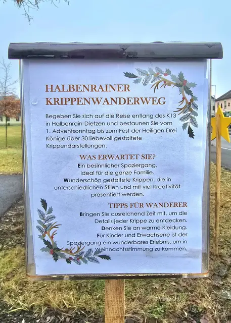 Halbenrainer Krippenwanderweg