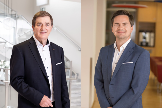 AK-Präsident Günther Goach und Jürgen Jöbstl, AK-Bezirksstellenleiter Wolfsberg | Foto: Fotomontage MeinBezirk/AK Kärnten/Gernot Gleiss/Simone Attisani