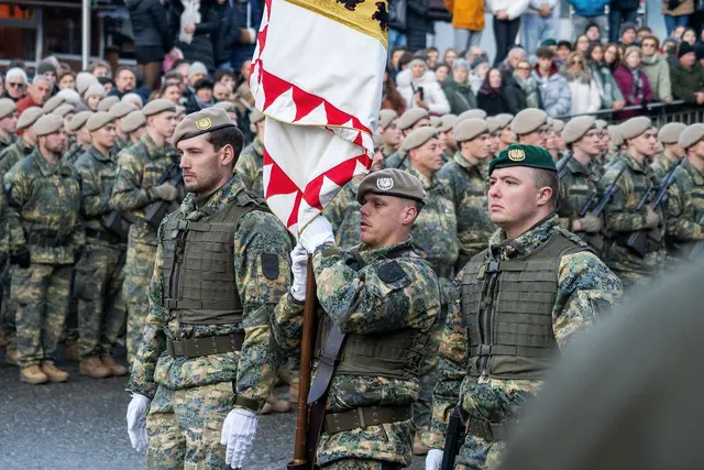 Feierliche Angelobung der Rekruten in Radenthein | Foto: LPD Kärnten/Steinacher