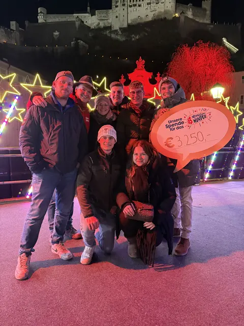 Eine große Spendensumme ist hier zusammengekommen. | Foto: DGV-Tullnerfeld