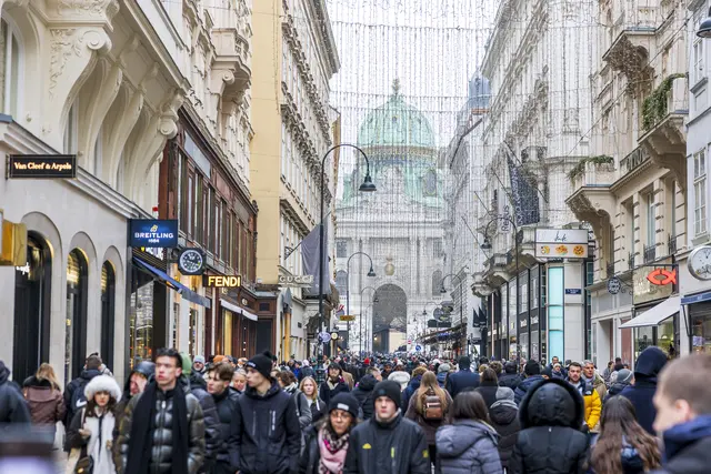 Während es am Dienstag noch etwas nieseln und eventuell regnen könnte, wird es zu Heiligabend zum ersten Mal seit Jahren in Wien scheinen. | Foto: APA-Images / APA / TOBIAS STEINMAURER