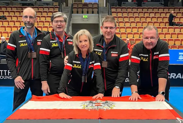 Christian Sommerhuber, Kurt Reisinger, Claudia Hellinger, Roland Wimmer, Gerald Hubweber | Foto: PTTA