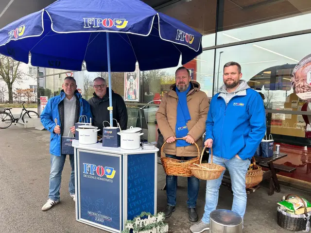 GR Heinz-Peter Nastl, GGR Heinrich Pegler, GR Alexander Maurer, GR Gerhard Seefischer | Foto: FPÖ