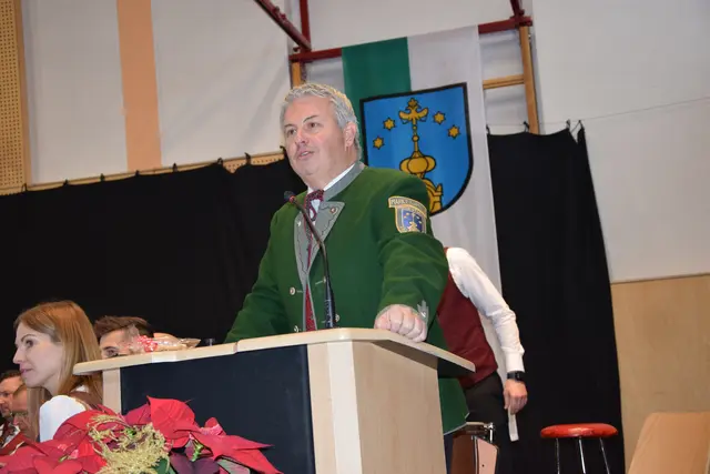 Begrüßung duch Obmann Franz Müller | Foto: MeinBezirk/Josef Strohmeier