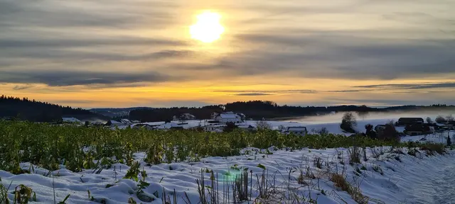 Abendstimmung in Heinrichsberg 