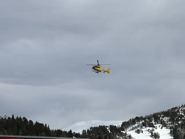 Der Rettungshubschrauber brachte den Leichnam ins Tal.  | Foto: MeinBezirk/Evelyn Wanz